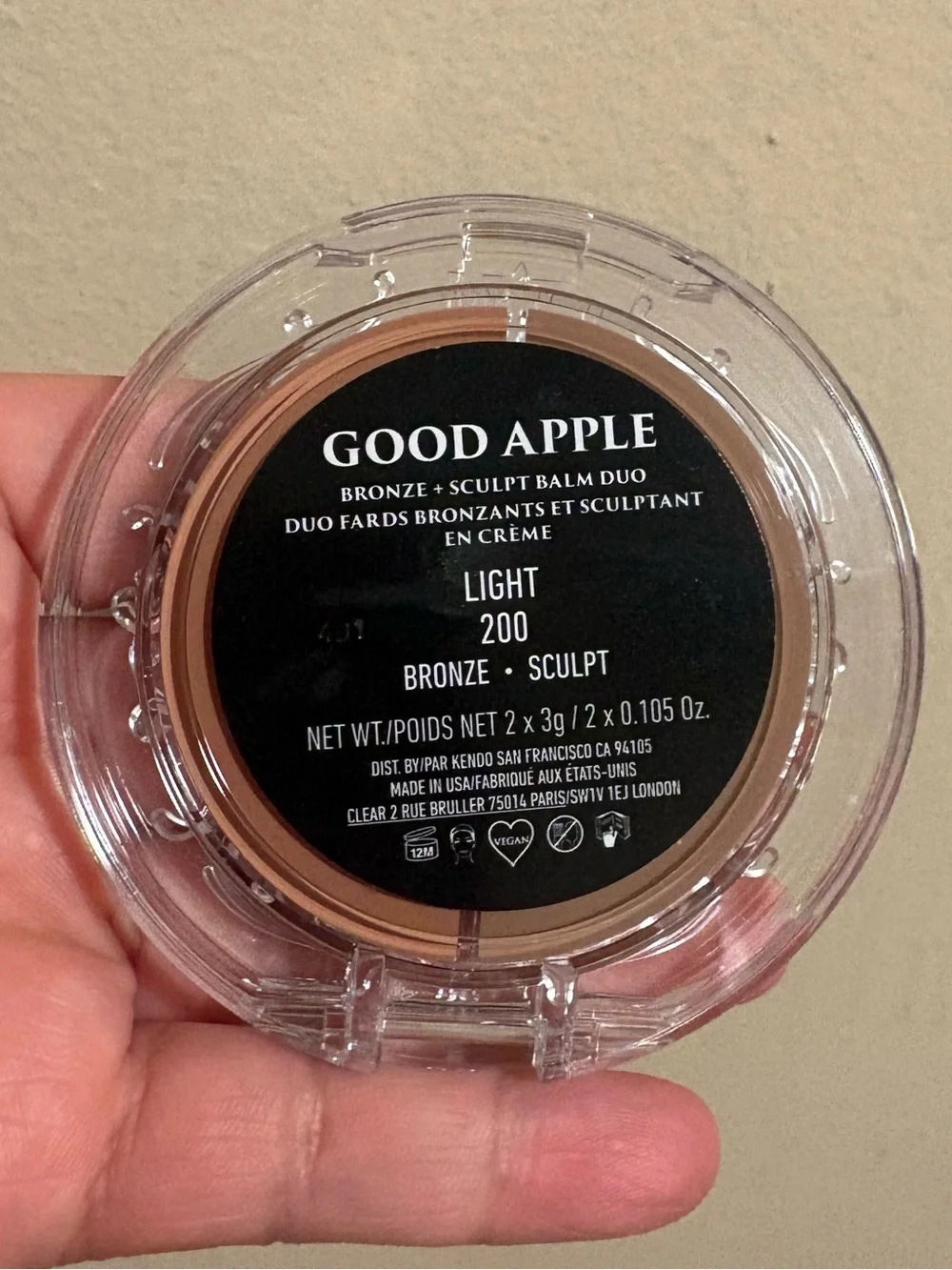 KVD Good Apple Bronze + Sculpt Balm Duo - LIGHT 200  Brand  New Never Used